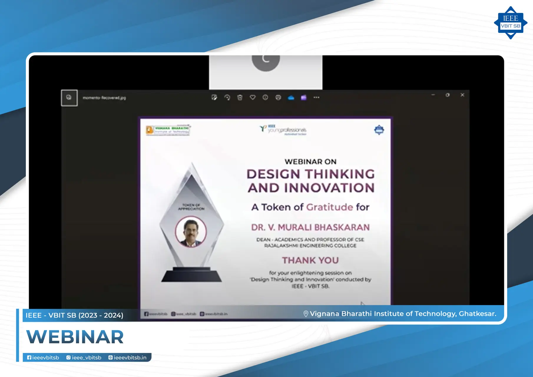 Webinar on Design Thinking and Innovation image 2